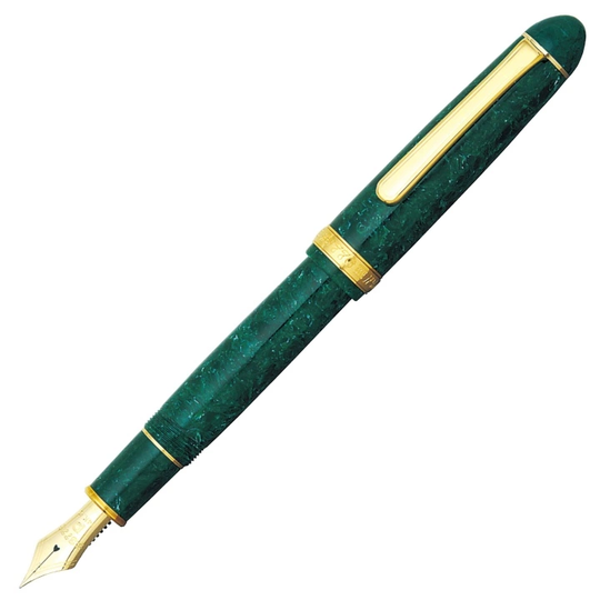 Platinum #3776 Century Täytekynä Celluloid Jade Medium