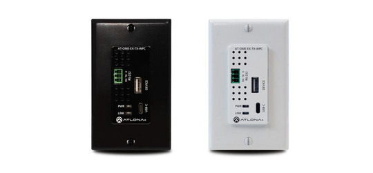 Atlona Omega Single Gang Wall Plate